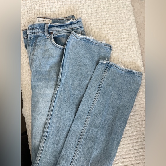 Abercrombie & fitch “the 90’s straight” ultra high rise Women's Denim - Picture 4 of 4